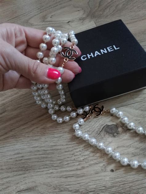 chanel perły